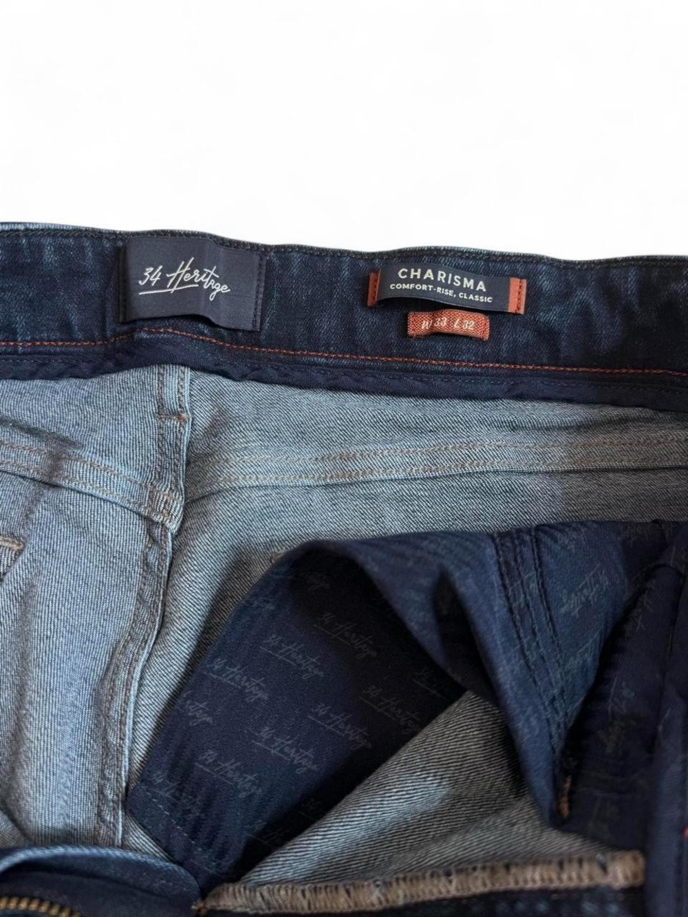 34 Heritage ‘Charisma’ Comfort Rise Classic Jeans - Picture 3 of 8